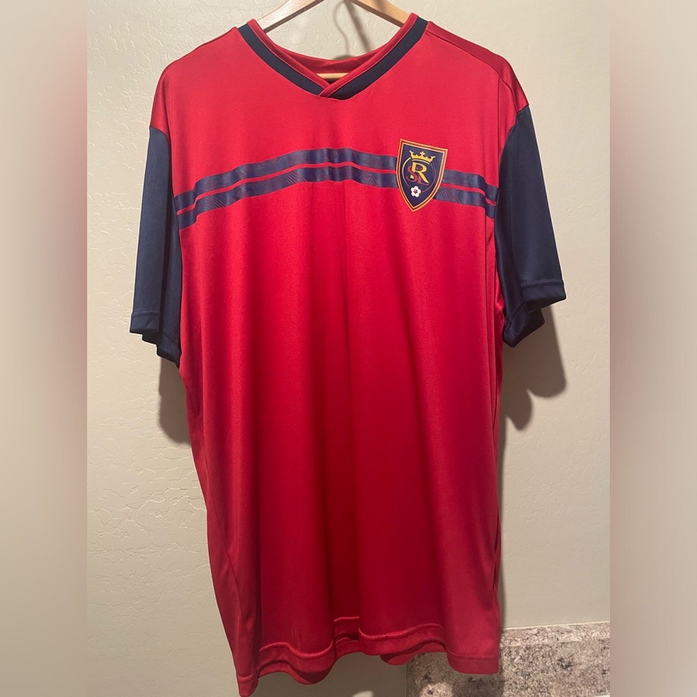 MLS Real Salt Lake Men's Shoot Out V-Neck Jersey - XXL